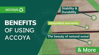 8 Unrivalled Benefits of Accoya Wood [upl. by Muffin]