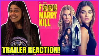 F Marry Kill Trailer Reaction OK THIS LOOKS LIKE SO MUCH FUN [upl. by Lipman]