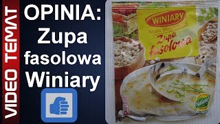 Zupa fasolowa Winiary  Ciekawa Opinia [upl. by Miharbi223]