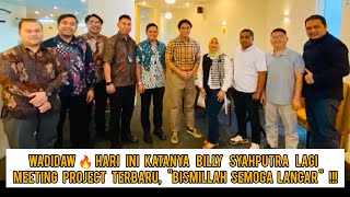 Wadidaw🔥Billy syahputra katanya lagi meeting Project terbaru hari ini  quotBISMILLAH LANCAR quot [upl. by Anavlis]