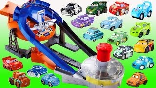 Micro Drifters Cars 2 Track Transforming Raceway Disney Cars Microdrifters Fast Flip Speedway [upl. by Madelin459]