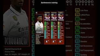 Earthmovers training Tchoumeni casemiro onana efootball efootball2025 pes shorts [upl. by Donnie11]