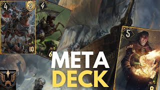 GWENT  202402  Nilfgaard  Imperial Formation  Tier 1 deck from NG [upl. by Nisa]