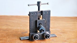 Make A Metal Bender  Homemade Roller Bender [upl. by Alyad]