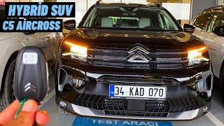 EN KONFORLU HYBRİD SUV CİTROEN C5 AİRCROSS HYBRİD E SERİES  POV SÜRÜŞ [upl. by Meggi227]