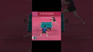 Ma Long vs Fan Zhendong best point malong fanzhendong wtt wtt pingpong tabletennis tokyo2020 [upl. by Meli]