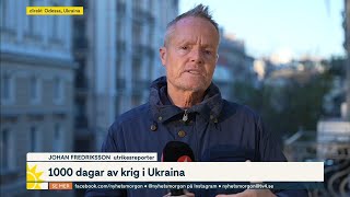 1000 dagar av krig i Ukraina ”Bådar verkligen inte gott”  TV4 Sport [upl. by Trueblood]