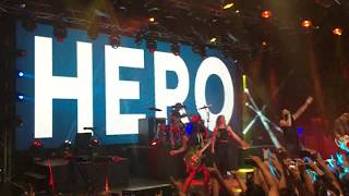 Skillet  Hero LIVE in Minsk 08072018 [upl. by Notnad]