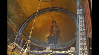 Mosaics of Hagia Sophia in Thessaloniki [upl. by Nellaf]