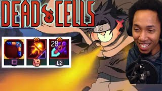 IMPROVED Fire Jutsu Build In Dead Cells [upl. by Ttocserp]