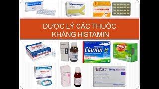 Pharmog SS1  Tập 06  Dược lý về thuốc kháng Histamin H1 [upl. by Attoynek]