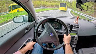 2006 Volvo V50 16 DRIVe 109hp 0100 POV Test Drive 2041 Joe Black [upl. by Licko92]