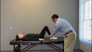 Simple Exercise for Lower Back Stiffness Lateral Trunk Rotation [upl. by Arabeila]