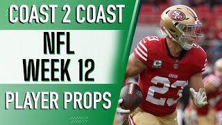 Best NFL Week 12 Player Props  NFL Prop Bets Today [upl. by Nageek345]