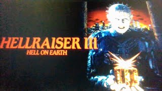 HELLRAISER III HELL ON EARTH REVIEW [upl. by Uot]