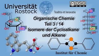 Einführung in die Organische Chemie Teil 3 Isomere der Cycloalkane und Alkene [upl. by Claudine]