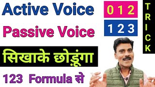 Active Voice Passive voice  Active passive rules and tricks  Passive voice kese sikhe [upl. by Worthy]