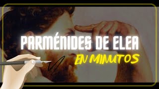 PARMÉNIDES DE ELEA en minutos [upl. by Anaylil]