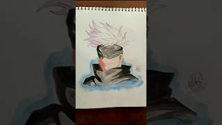 Gojo Drawing shots drawing youtubeshortsviral [upl. by Patience]