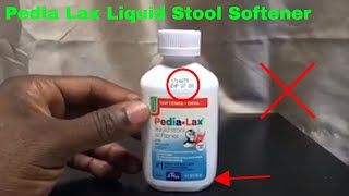 ✅ How To Use Pedia Lax Liquid Stool Softener Review [upl. by Kursh]