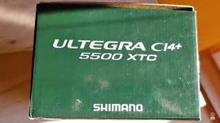 Shimano Ultegra Ci4 5500 XTC Reel Unboxing [upl. by Charyl]