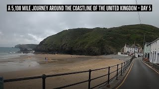 A real time drive around the coastline of the United Kingdom  Day 5 [upl. by Hax]