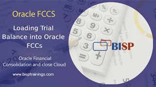 Loading Trial Balance into Oracle FCCs  Oracle FCCs Data Load  Oracle FCCs Consulting  BISP FCCS [upl. by Selig]