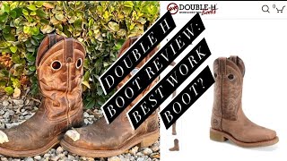 Double H boot review best work boot [upl. by Haraf172]