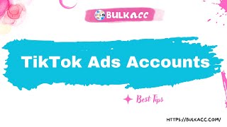 Tricks To Have TikTok Ads Accounts Instantly [upl. by Feer]