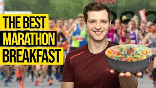 What To Eat Before A Marathon  Marathon Breakfast Tips [upl. by Comyns]