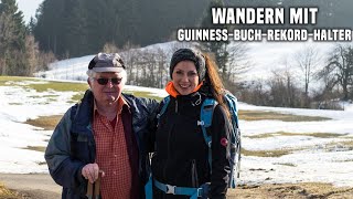 Bodensee Wanderung auf den Pfänder mit dem Pfänderstürmer GuinnessBuchRekordHalter [upl. by Ylek]