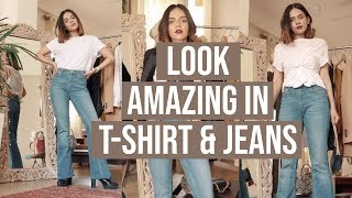 How To Look AMAZING In TShirt amp Jeans Outfits amp HACKS  Komal Pandey [upl. by Clere]