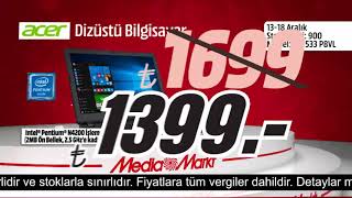 Pentium İşlemcili Acer Dizüstü Bilgisayar MediaMarkt’ta Sadece 1399 TL  MediaMarkt [upl. by Nilkcaj]