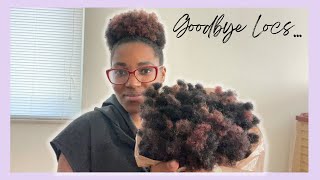 Combed out my locs after 15 years locjourney combingoulocs naturalhairjourney [upl. by Mulford]