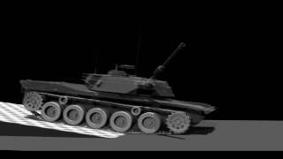 3D tank treads  Ultimate test of physics tracks [upl. by Ylreveb]