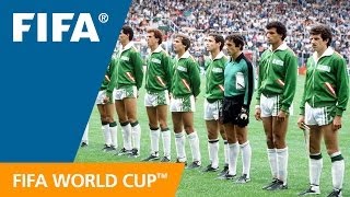 Germany 12 Algeria  1982 World Cup  Match Highlights [upl. by Higginson]