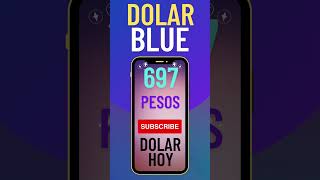 Cotización del Dólar Blue hoy Minuto a Minuto Argentina dolarblue elecciones2023 argentina [upl. by Shayn]