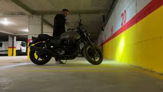 Moto Guzzi v7 Centenario Spring Cold Start  No Music [upl. by Haley744]