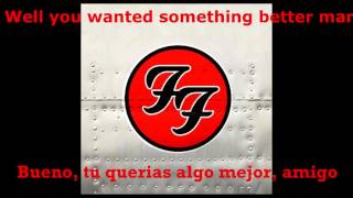 Foo Fighters  Wheels Subtitulos Ingles  Traduccion Español [upl. by Razaele]