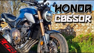 2022 Honda CB650R  Better Than A Boring Parallel Twin [upl. by Bryana]