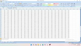 5point Likert scale Questionnaire survey Reliability test in Excel using Cronbachs alpha equation [upl. by Arlin]