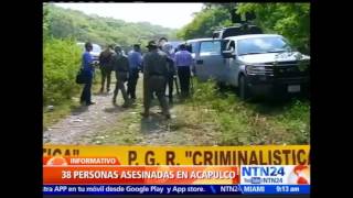 Ola de violencia en Acapulco destino turístico mexicano registró 38 asesinatos durante Semana Santa [upl. by Auqenwahs]