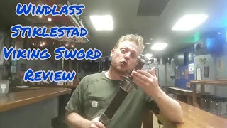 Windlass Stiklestad Viking Sword Review [upl. by Nayar140]