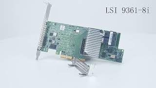 LSI 93618i 12gbs sff8643 raid card sas controller [upl. by Dedie]