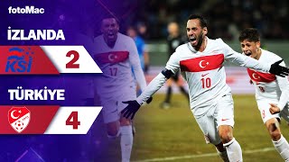 İzlanda 24 Türkiye I Maç Özeti I UEFA Uluslar B Ligi I Önemli Kareler türkiye millitakim [upl. by Silbahc]