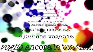 Marco Masini  Video Lyrics  Disperato 1  La mia storia piano e voce [upl. by Agretha]