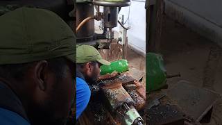 ITI BOY USE DRILLING MACHINE  How to use a drilling machine  quotDrilling machinequot shorts bokaroiti [upl. by Rozalie271]