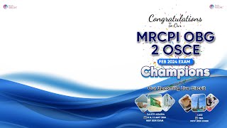 MRCPI Part 2 OSCE FEB 2024 Exam Celebration  StudyMEDIC [upl. by Ashleigh746]