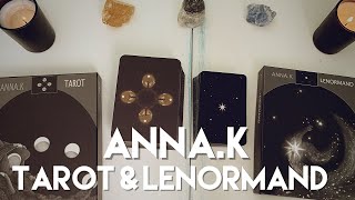 Anna K Tarot amp Lenormand Indie editions Unboxing and Walkthrough [upl. by Lenra]