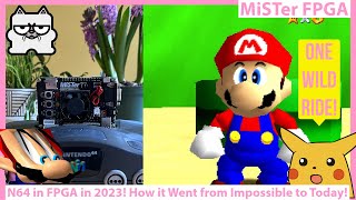 From Impossible To Today MiSTer FPGA N64 Core 2023 Progress Report and Recap Nintendo 64 in FPGA [upl. by Dric765]